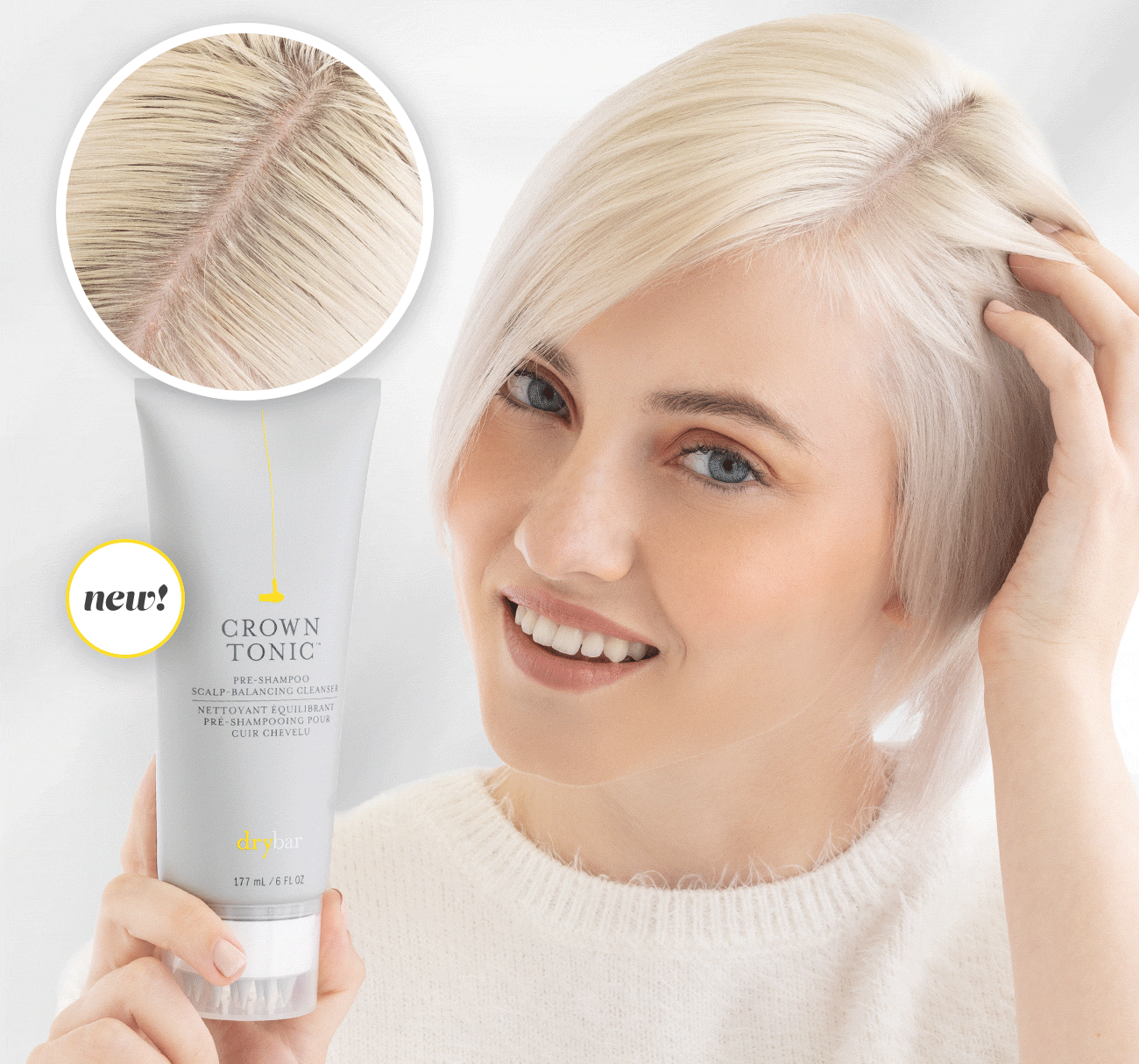 Meet Crown Tonic PreShampoo ScalpBalancing Cleanser! The Drybar